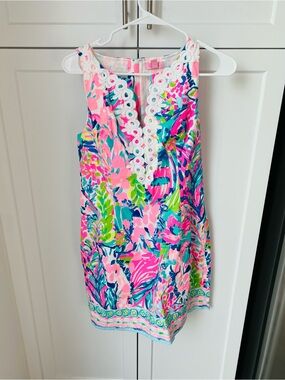 Lilly Pulitzer gabby shift multi gumbo limbo engineered dress new with tag 4